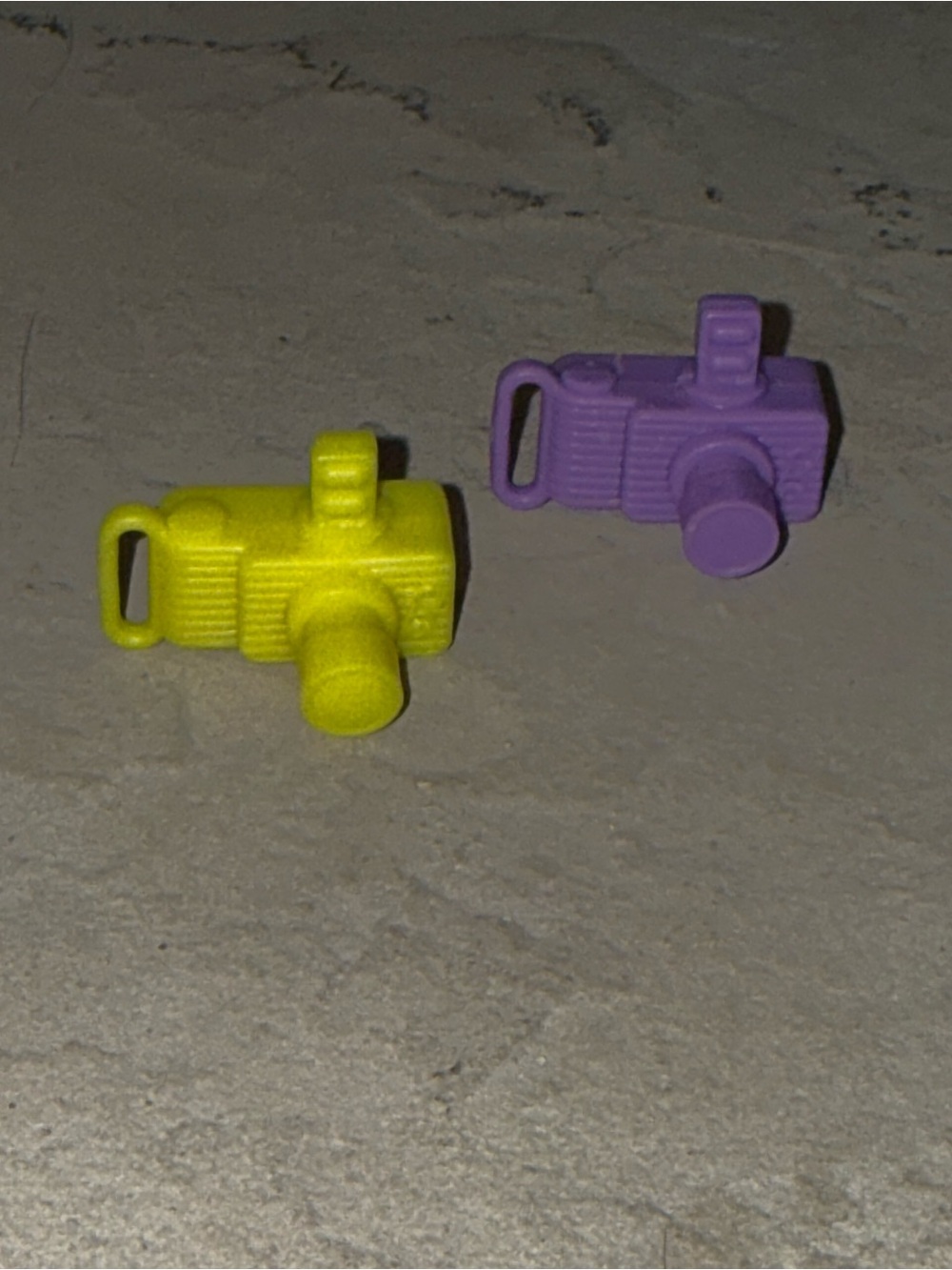Barbie cameras and heart shape sunglasses